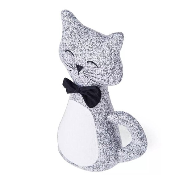 Elements Other - Elements Decorative Cat Door Stopper | NWT | Gray White Black